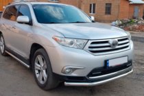 Toyota Highlander 2008–2013 Frontbåge ST008 (2010-2013, rostfritt stål) foto 3