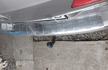 Volkswagen Passat B7 2012–2015 Lastskydd bakre stötfångare Carmos (SW, rostfritt stål) foto 8