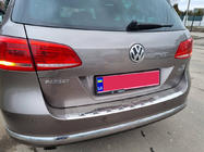 Volkswagen Passat B7 2012–2015 Lastskydd bakre stötfångare Carmos (SW, rostfritt stål) foto 4