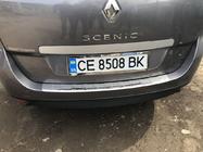 Renault Scenic/Grand 2009–2016 Bakre stötfångarskydd Carmos (Grand, rostfritt stål) foto 7