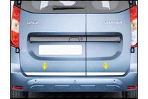 Renault Dokker 2013–2022 Kromlist till baklucka (rostfritt stål) foto 1