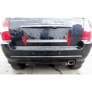 Kromlist till baklucka (rostfritt stål) Kia Sportage 2004–2010 foto 1