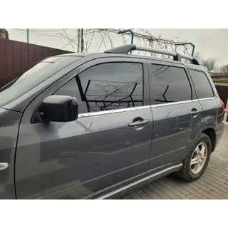 Nedre fönsterlister (6 st, rostfritt stål) Mitsubishi Outlander 2001–2006 foto 1