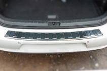 Volkswagen Golf 7/E-Golf 2012–2020 Lastskydd bakre stötfångare Carmos (rostfritt stål) Halvkombi foto 3