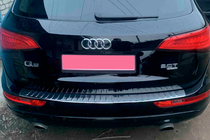 Audi Q5 2008–2017 Lastskydd bakre stötfångare Carmos (rostfritt stål) foto 3
