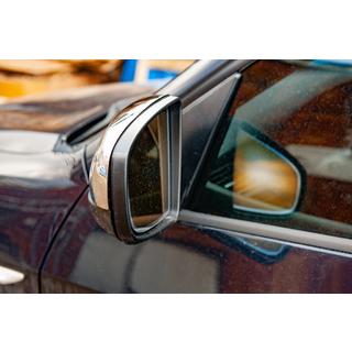 Spegelkåpor (2 st, rostfritt stål) BMW X5 E70 2007–2013 foto 4