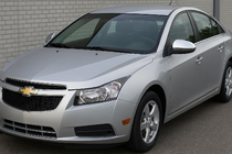 Chevrolet Cruze 2009–2015 Spegelkåpor (2 st, rostfritt stål) foto 1