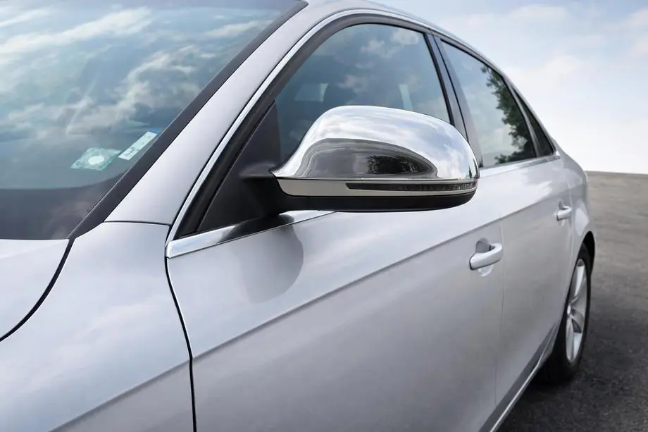 Audi A4 B8 2007–2015 Spegelkåpor 2008-2010 (2 st, rostfritt stål) Image