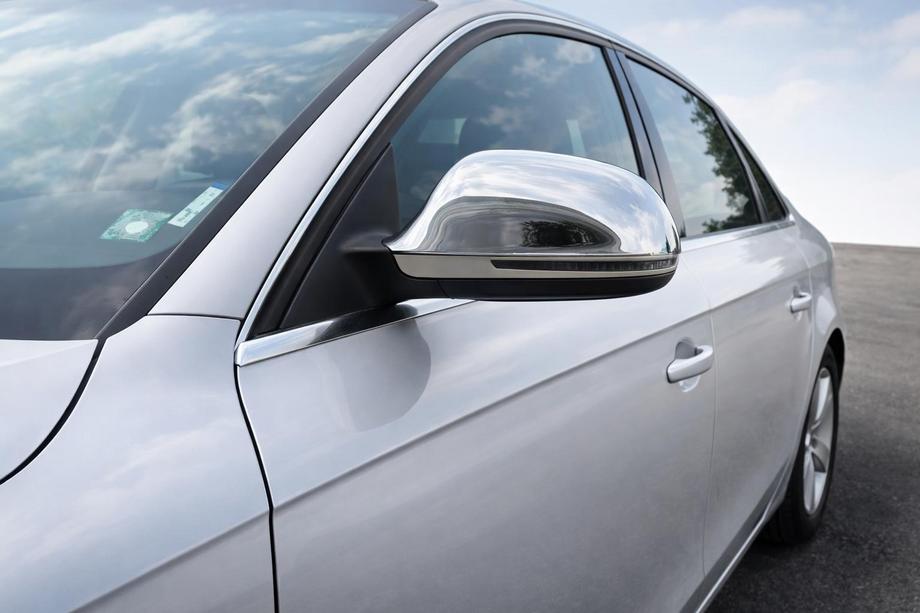 Audi A6 C6 2004–2011 Backspegelkåpor 2009-2012 (2 st, rostfritt stål) Image