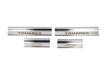 Volkswagen Touareg 2002–2010 Instegslister invändiga Carmos (4 st, rostfritt stål) foto 2