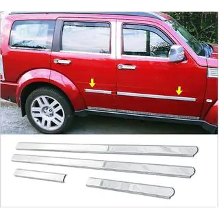 Dörrlist (rostfritt stål) Dodge Nitro 2006–2011 foto 3