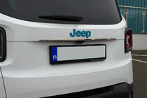 Jeep Renegade 2014– Kromlist ovanför registreringsskylten (rostfritt stål) foto 1