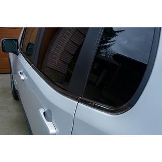 Fönsterlister svart krom (6 st, rostfritt) Jeep Renegade 2014– foto 2