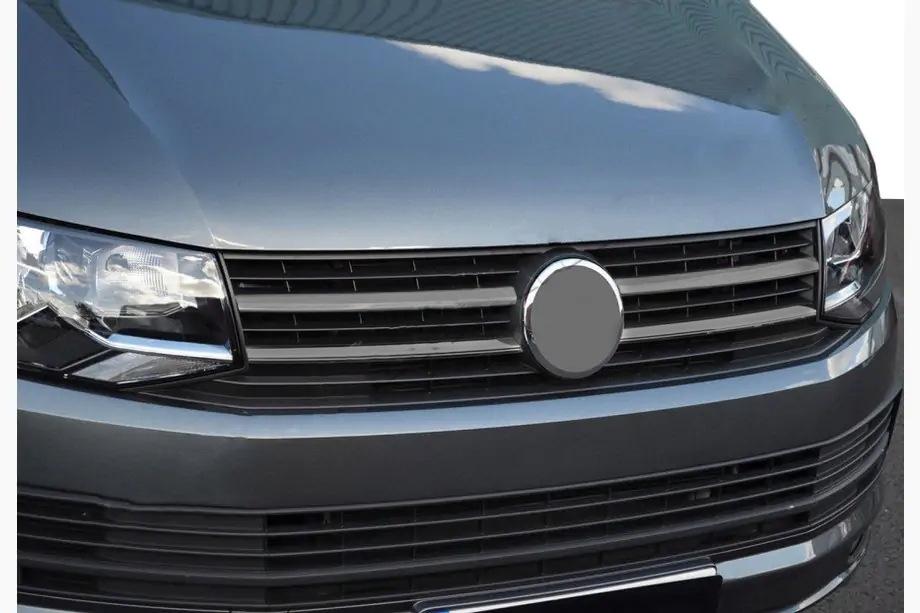 Volkswagen T6 2015–2024 Grillister – svart krom 2015-2019 (4 st, rostfritt stål) Image