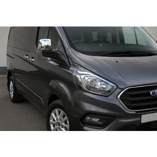 Sidospegelkåpor grå matt (2 st, plast) Ford Custom 2013–2022 foto 1