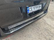 Mercedes Vito/V-klass W447 2014– Skyddslist till bakre stötfångare OmsaLine Svart krom (rostfritt stål) foto 3