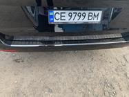 Mercedes Vito/V-klass W447 2014– Skyddslist till bakre stötfångare OmsaLine Svart krom (rostfritt stål) foto 7