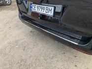 Mercedes Vito/V-klass W447 2014– Skyddslist till bakre stötfångare OmsaLine Svart krom (rostfritt stål) foto 8