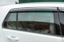 Volkswagen Golf 7/E-Golf 2012–2020 Vindavvisare med kromlist HB (4 st, Niken) foto 4