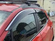 Opel Mokka 2012–2021 Vindavvisare med kromlist (4 st, Niken) foto 5