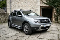 Dacia Duster 2008–2018 Sidosteg Maydos V2 (2 st, aluminium/rostfritt stål) foto 1