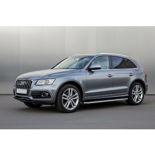 Sidosteg Maydos V2 (2 st, aluminium / rostfritt stål) Audi Q5 2008–2017 foto 1