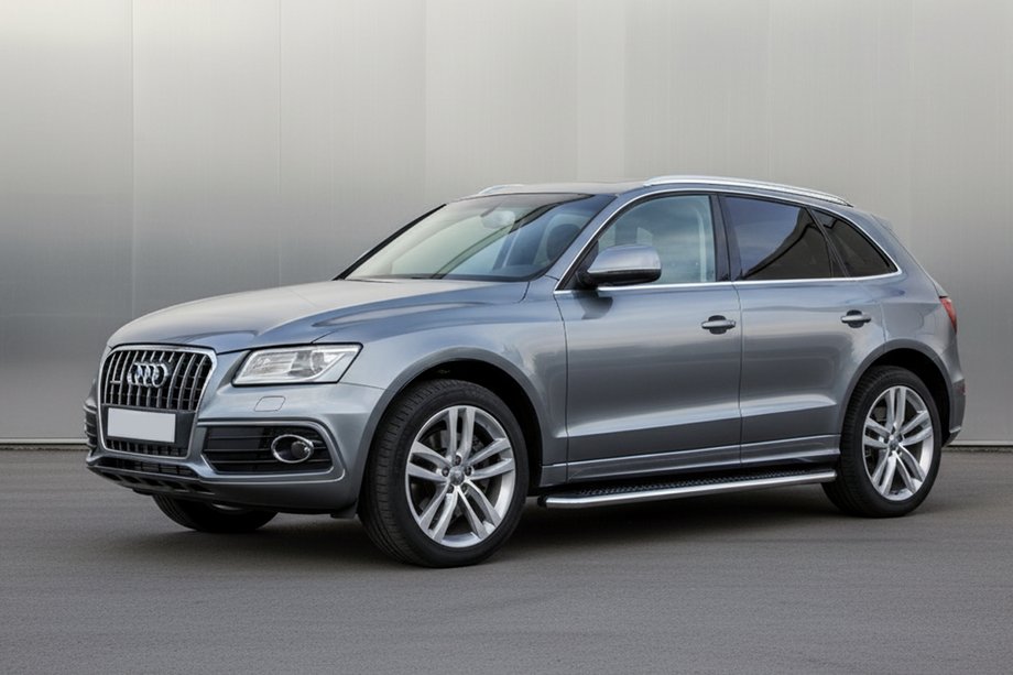 Audi Q5 2008–2017 Sidosteg Maydos V2 (2 st, aluminium / rostfritt stål) Image