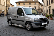 Fiat Doblo I 2001–2005 Sidosteg Maydos V2 (2 st, aluminium/rostfritt stål) foto 1
