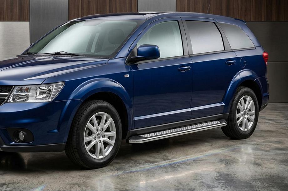 Fiat Freemont 2011–2016 Sidosteg Maydos V2 (2 st, aluminium/rostfritt stål) Image
