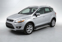 Ford Kuga 2008–2013 Sidosteg Maydos V2 (2 st, aluminium/rostfritt stål) foto 1