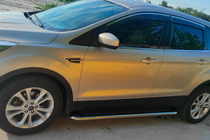 Ford Kuga/Escape 2013–2019 Sidosteg Maydos V2 (2 st, aluminium + rostfritt stål) foto 9