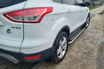 Ford Kuga/Escape 2013–2019 Sidosteg Maydos V2 (2 st, aluminium + rostfritt stål) foto 2