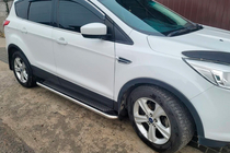 Ford Kuga/Escape 2013–2019 Sidosteg Maydos V2 (2 st, aluminium + rostfritt stål) foto 3