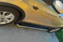 Ford Kuga/Escape 2013–2019 Sidosteg Maydos V2 (2 st, aluminium + rostfritt stål) foto 10