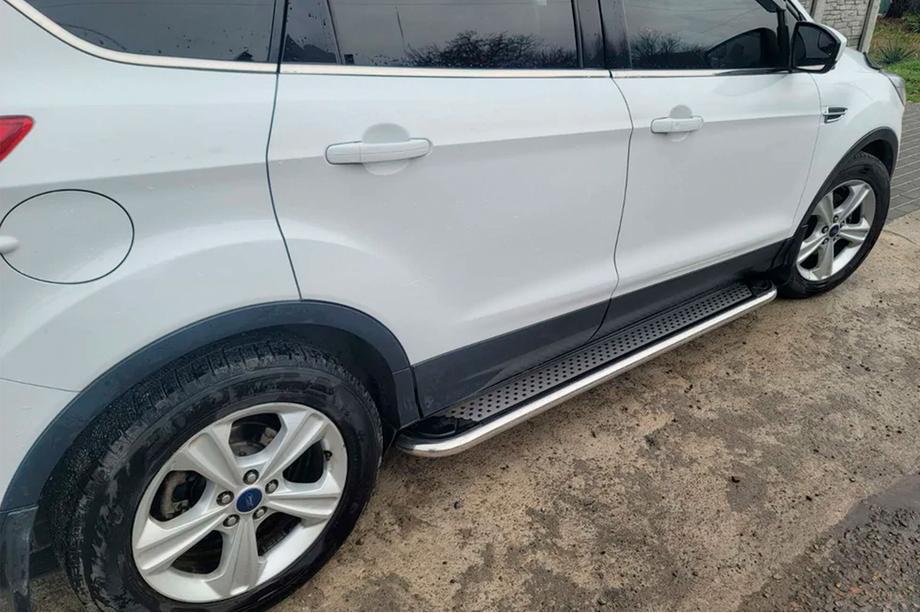 Ford Kuga/Escape 2013–2019 Sidosteg Maydos V2 (2 st, aluminium + rostfritt stål) Image