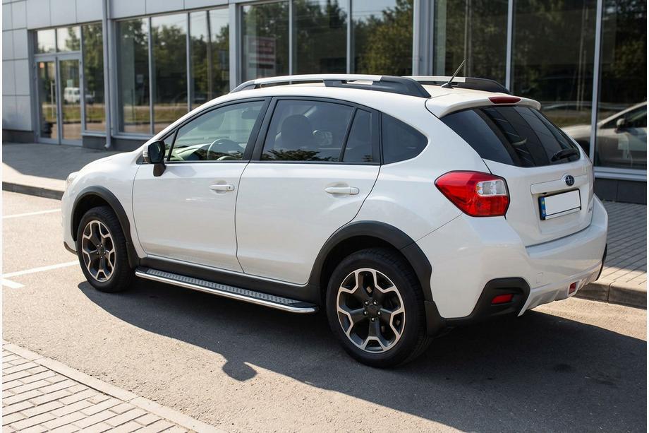 Subaru XV 2011–2017 Sidosteg Maydos V2 (2 st, aluminium/rostfritt stål) Image