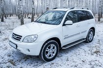 Chery Tiggo 1 2005–2016 Sidosteg Maydos V2 (2 st, aluminium/rostfritt stål) foto 1
