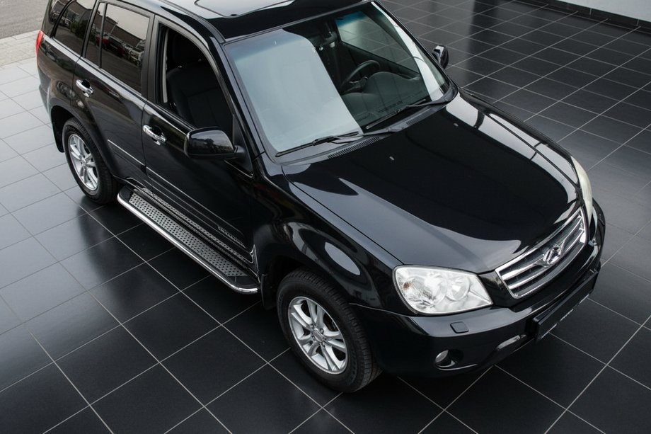 Chery Tiggo 3 2005– Sidosteg Maydos V2 (2 st, aluminium/rostfritt stål) Image