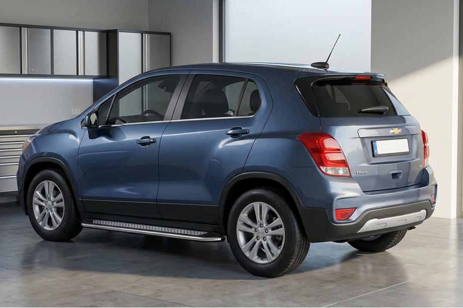 Chevrolet Trax 2012–2023 Sidosteg Maydos V2 (2 st, aluminium/rostfritt stål) Image