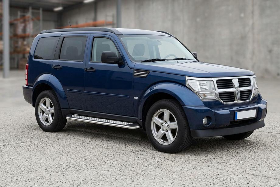 Dodge Nitro 2006–2011 Sidosteg Maydos V2 (2 st, aluminium/rostfritt stål) Image