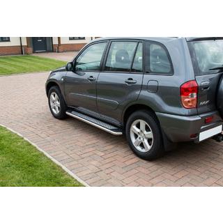 Sidosteg Maydos V2 (2 st, aluminium/rostfritt stål) Toyota Rav 4 2001–2005 foto 1