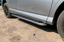 Toyota Rav 4 2013–2018 Sidosteg Maydos V2 (2 st, aluminium/rostfritt stål) foto 5