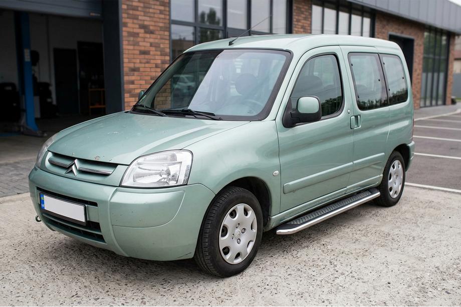 Citroen Berlingo 1996–2008 Sidosteg Maydos V2 (2 st, aluminium/rostfritt stål) Image