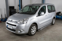 Citroen Berlingo 2008–2018 Sidosteg Maydos V2 (2 st, aluminium/rostfritt stål) foto 1