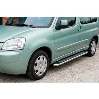 Sidosteg Maydos V2 (2 st, aluminium/rostfritt stål) Peugeot Partner 1996–2008 foto 1