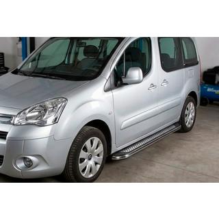 Sidosteg Maydos V2 (2 st, aluminium/rostfritt stål) Peugeot Partner Tepee 2008–2018 foto 1
