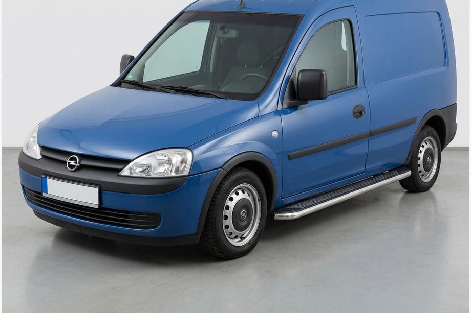Opel Combo 2002–2012 Sidosteg Maydos V2 (2 st, aluminium/rostfritt stål) Image