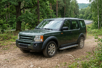 Land Rover Discovery III 2004–2009 Sidosteg Maydos V2 (2 st, aluminium/rostfritt stål) foto 1