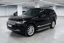 Range Rover IV L405 2013–2021 Sidosteg Maydos V2 (2 st, aluminium/rostfritt stål) foto 1