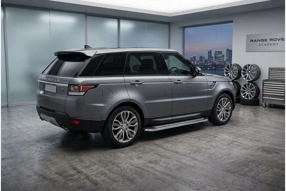 Range Rover Sport 2014–2022 Sidosteg Maydos V2 (2 st, aluminium/rostfritt stål) Image